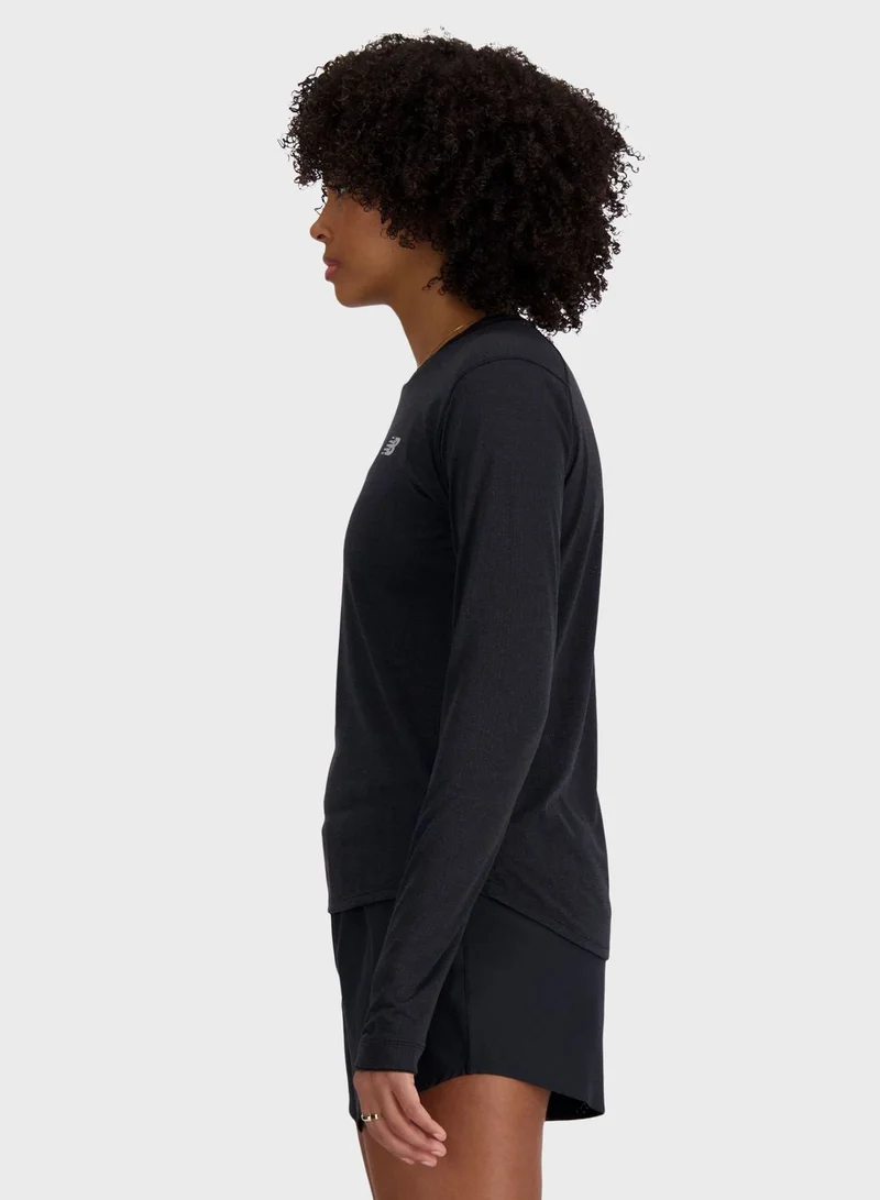 New Balance  Rc Essential Logo T-Shirt for Women | Best Price UAE