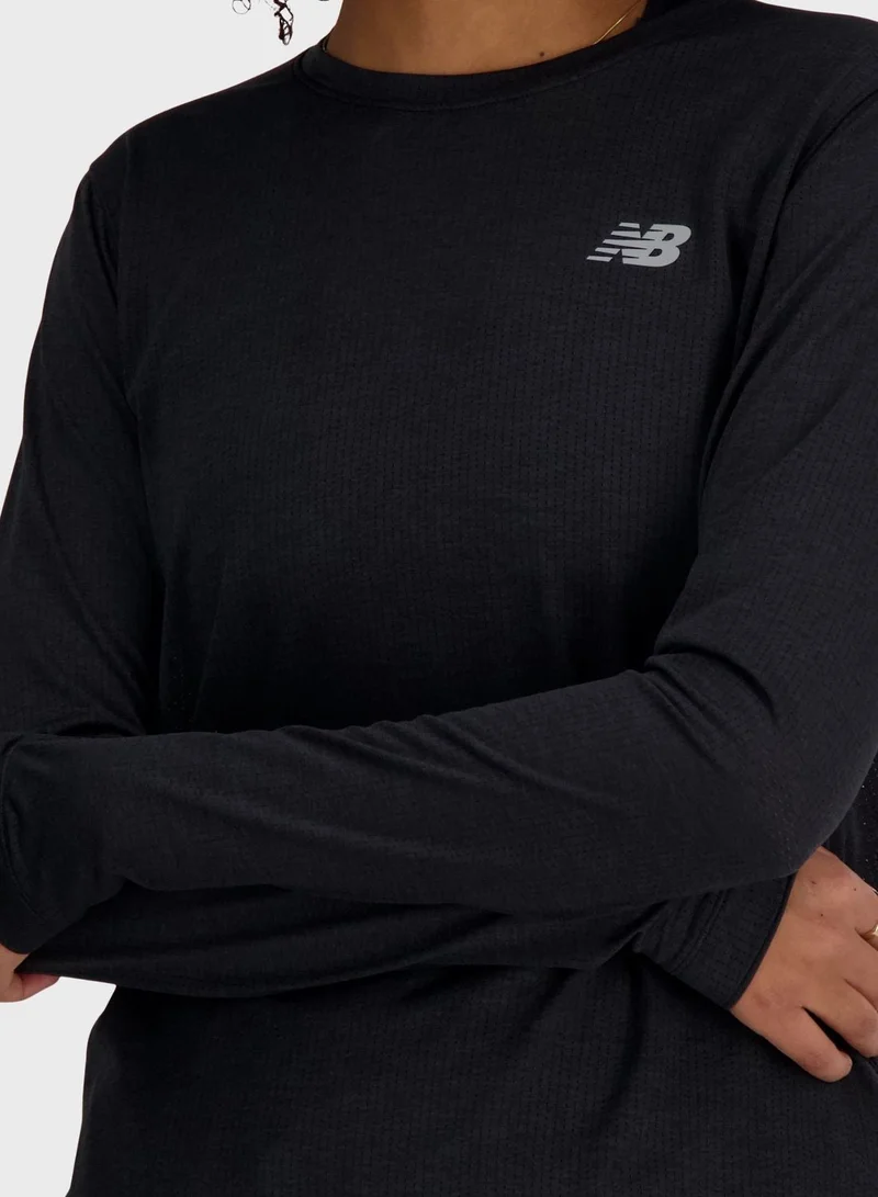 New Balance  Rc Essential Logo T-Shirt for Women | Best Price UAE