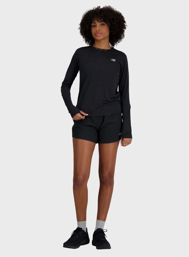 New Balance  Rc Essential Logo T-Shirt for Women | Best Price UAE