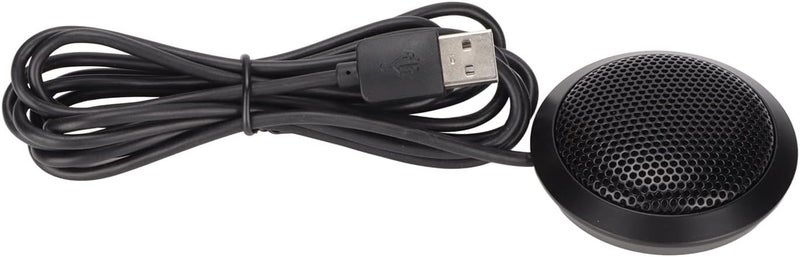 ميكروفون USB مصغر لسطح المكتب، ميكروفون مؤتمرات محمول مع تقليل الضوضاء، ميكروفون كمبيوتر شامل 360 درجة لأجهزة الكمبيوتر المحمولة والألعاب والبث المباشر - Image 5