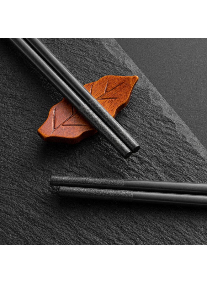 Millennium Love Wood Qiannian Lianmu High-quality Alloy Chopsticks, Antibacterial, Non-slip, Mold-resistant, Premium Household And Hotel Tableware, Heat-resistant, 10 Pairs, Hjk0145  - Image 5