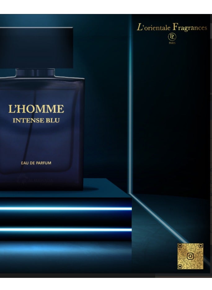 L'orientale Fragrances L'Homme Intense Blue Perfume 90ml - Image 1