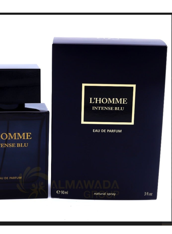 L'orientale Fragrances L'Homme Intense Blue Perfume 90ml - Image 3