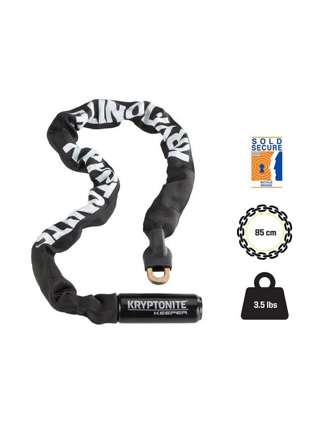 Kryptonite Keeper 785 7Mm Chain Bicycle Lock - Black - Image 4