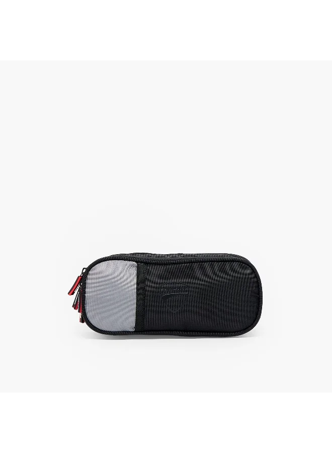 دوكاتي Pencil Case-9 Inch-3 Cmpt-1.35 L- (Polyester) \ 23.5X10X5.5