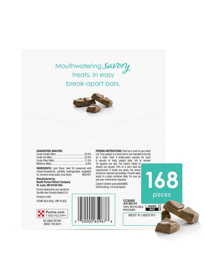 Fancy Feast Y Feast Limited Ingredient Cat Treats, Savory Cravings Tuna Flavor  3 Oz. Box - Image 4
