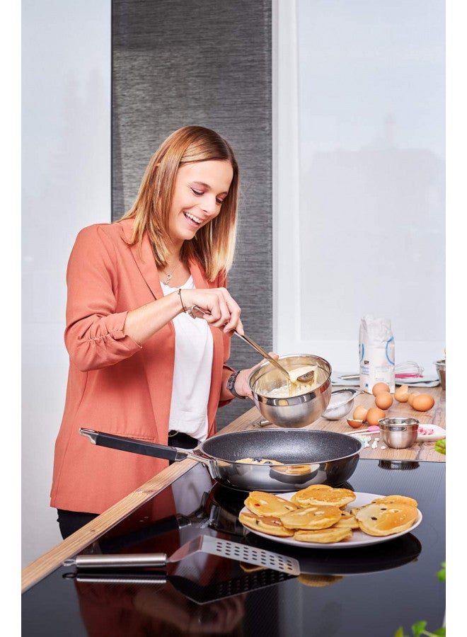 Rosle Stainless Steel Perforated Angled Spatula, 12.6-inch - Image 4