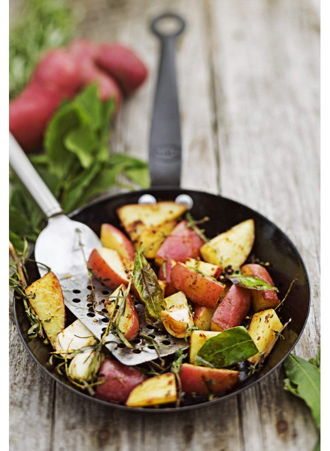 Rosle Stainless Steel Perforated Angled Spatula, 12.6-inch - Image 3