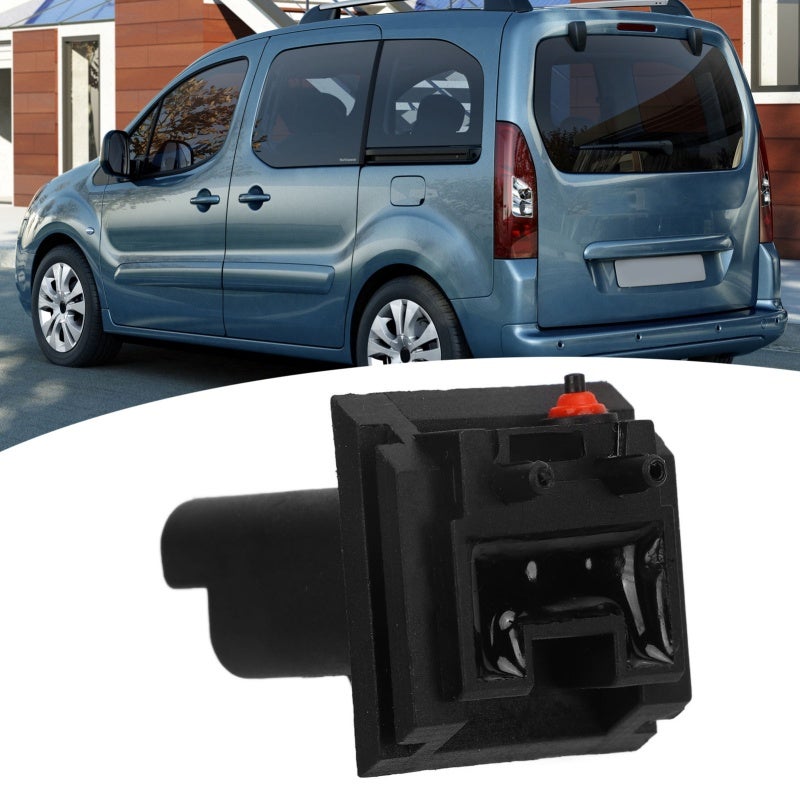 Tailgate Trunk Switch Handle: ABS Plastic OE Design - Direct Replacement Trunk Release Switch for Citroen C3 C4 Berlingo Peugeot 307 308 SW - Image 1