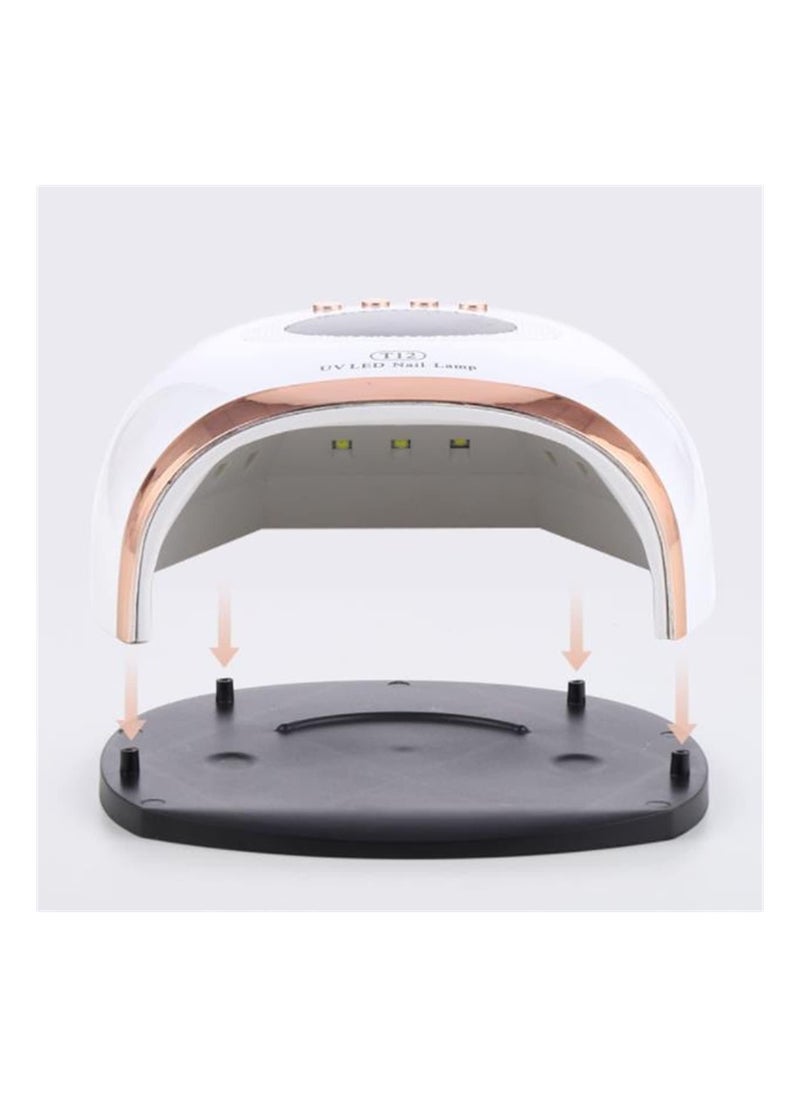 Arabest 158W Quick Dry Curing Lamp Nail Art Dryer with 4 Timers (Pink)  - Image 5