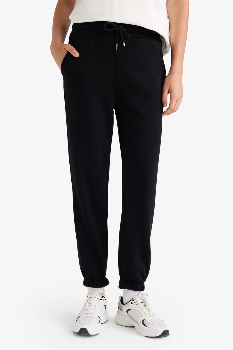 ديفاكتو بنطلون سويت بانتس سادة تقيل جوجر فيت - Image 5