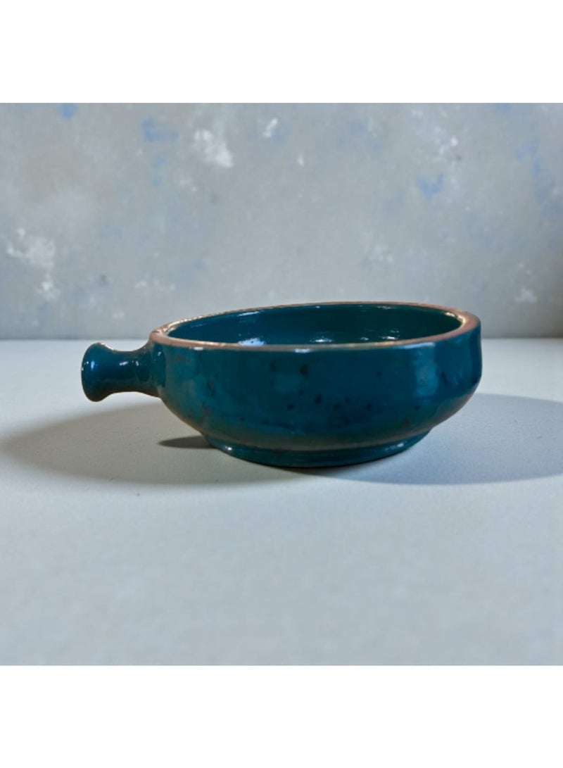 كلور زون بوتري قلايه من الفخار والخزف - آمنة في الفرن والميكروويف" يتحمل درجات الحراره المباشره وغير المباشره, شعله اوداخل الفرن سم 18 cm - Image 1