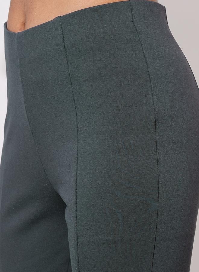 globus Grey Stretchable Workwear Bootcut Treggings - Image 4