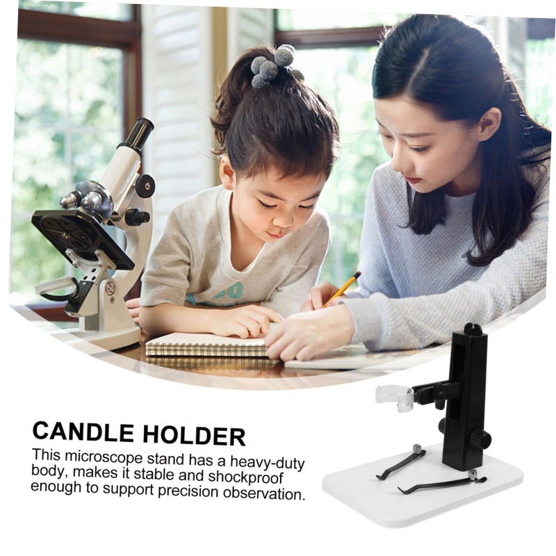 Adjustable Digital Microscope Holder for Kids Easy Rotation Learning Tool - Image 4