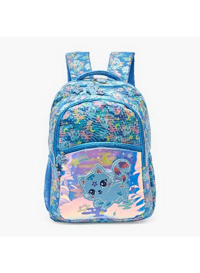 Lifestyle Backpack-17 Inch-Cat-3 Cmprt (600D/Pvc) Blue \ 43X32X15