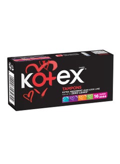 Kotex Silky Cover Super Tampons 16Pcs  - Image 2