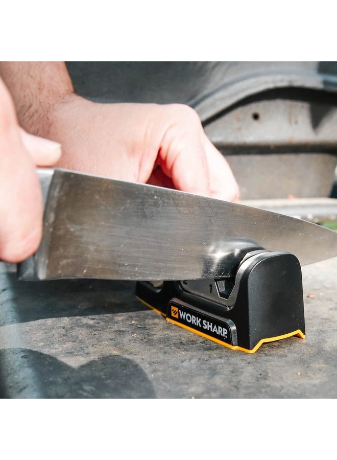 Work Sharp Kitchen Edge Sharpener - Ergonomic - For Chef, Santoku, Paring, & Serrated Knives - Image 3