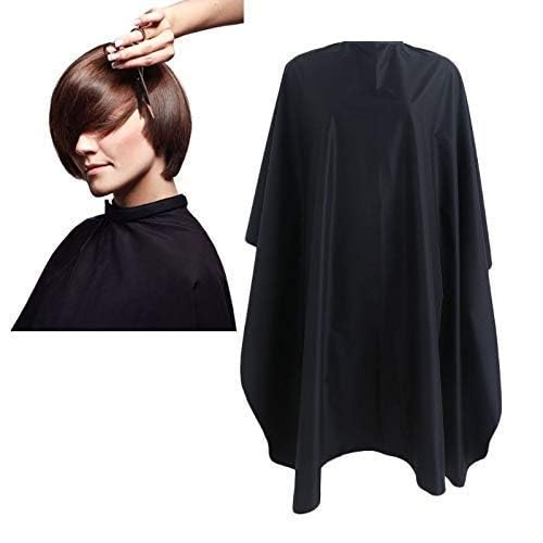 GutarGoo GutarGoo Cutting Sheet Apron Hairdressing Gown Cape Hair Cutting Barber Cloth Salon Accessories Free Black 1 - Image 1