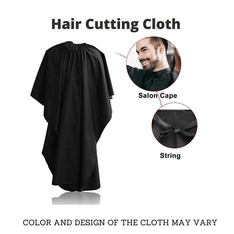GutarGoo GutarGoo Cutting Sheet Apron Hairdressing Gown Cape Hair Cutting Barber Cloth Salon Accessories Free Black 1 - Image 2