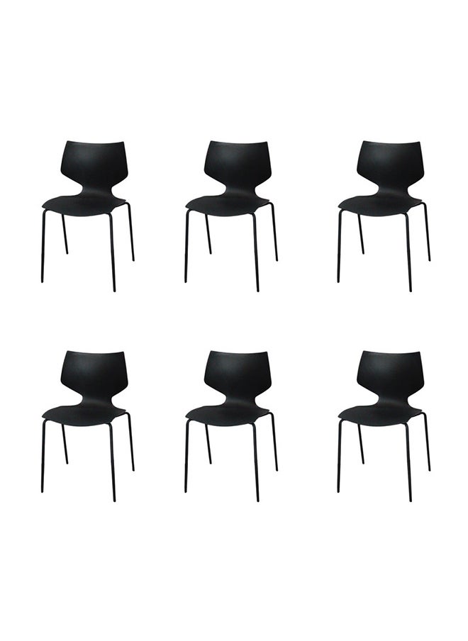 JILPHAR FURNITURE Jilphar Furniture Stackable Fiber Plastic Chair 1263A set of 4pcs 