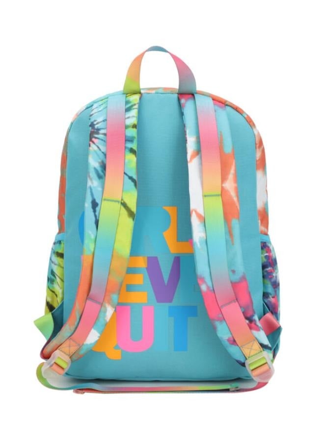 كابز صبغة ربطة عنق باللون الأخضر والأصفر للمدرسة الثانوية متعددة الألوان - Image 2