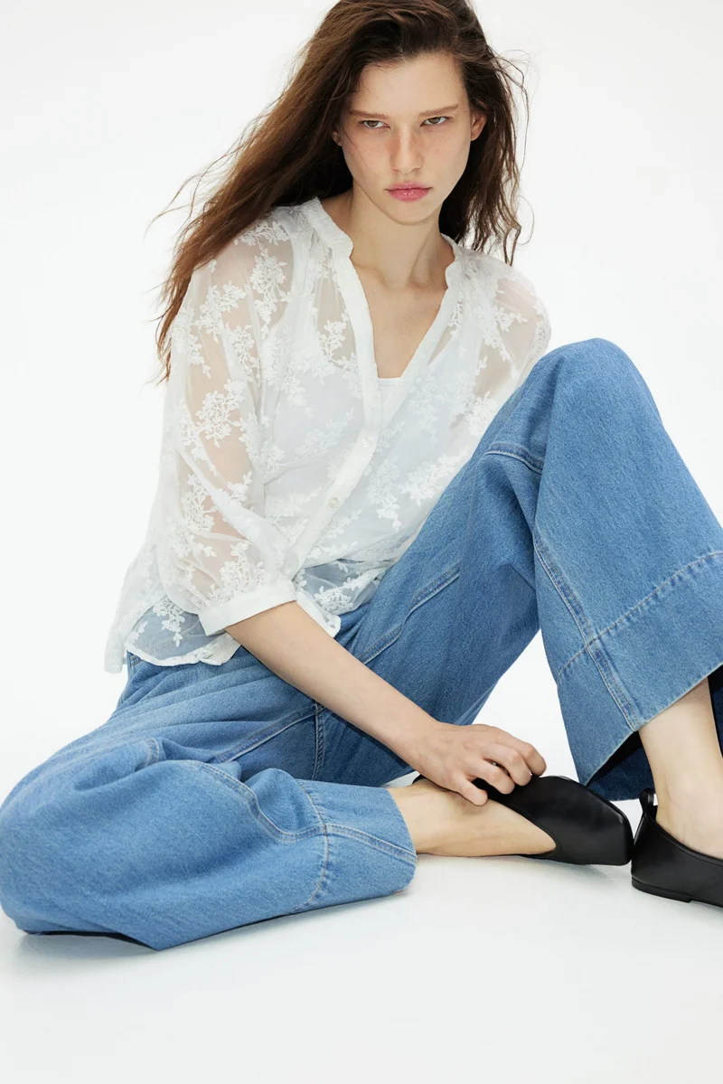 H&M Lace blouse