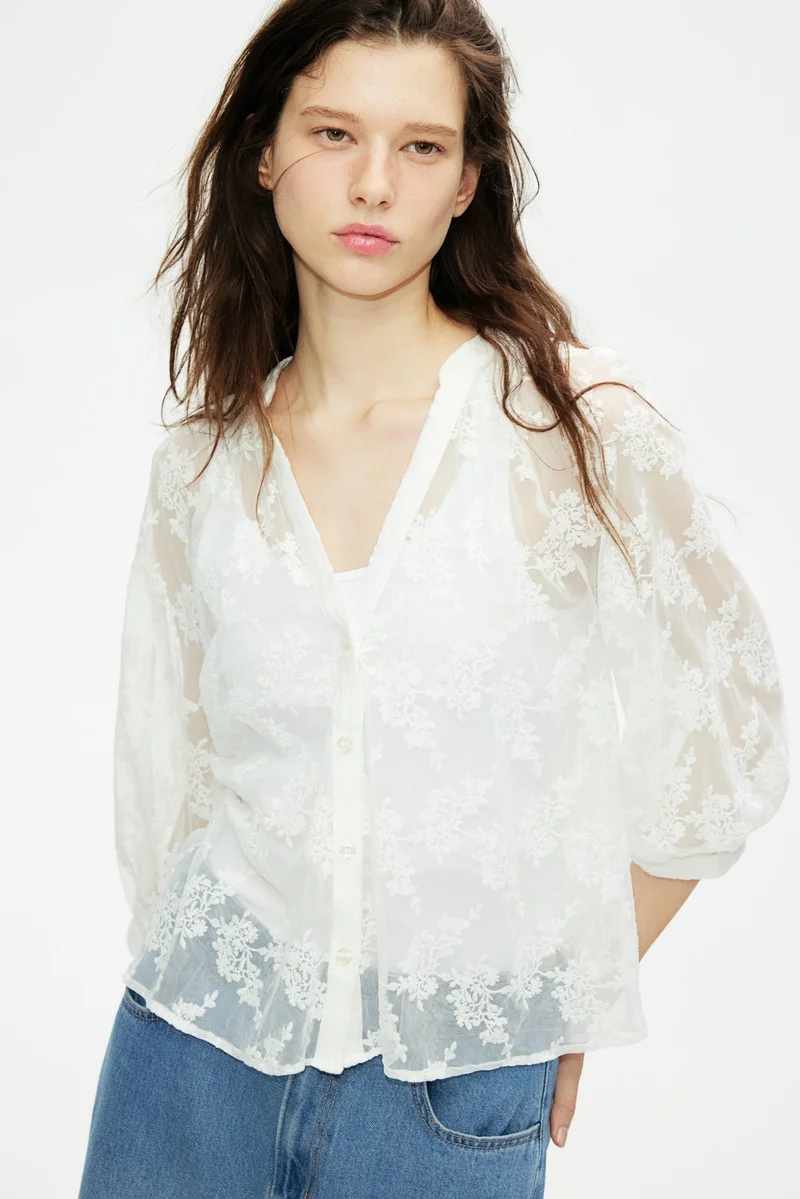 H&M Lace blouse
