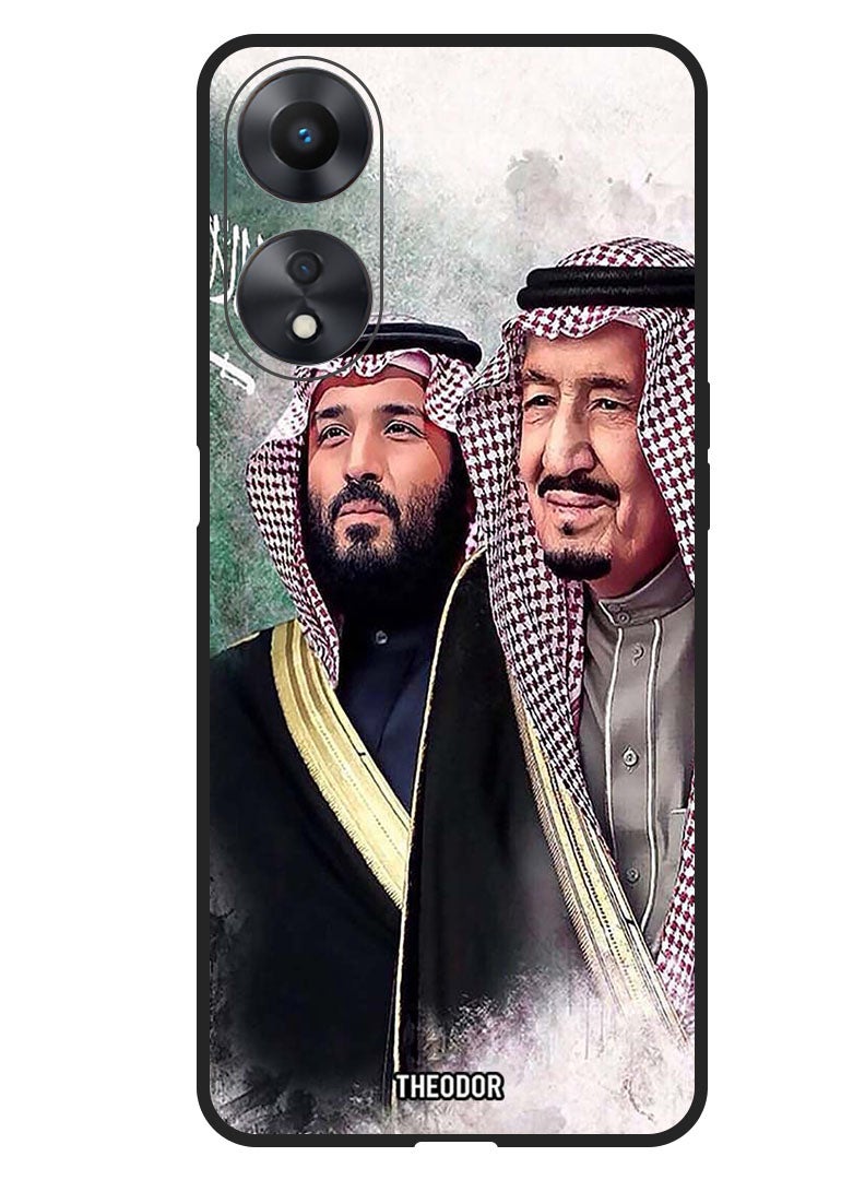 Theodor Protective Case Anti Scratch Shock Proof Bumper Cover For Oppo A1 5G Sheikh Salman With Father - Image 1