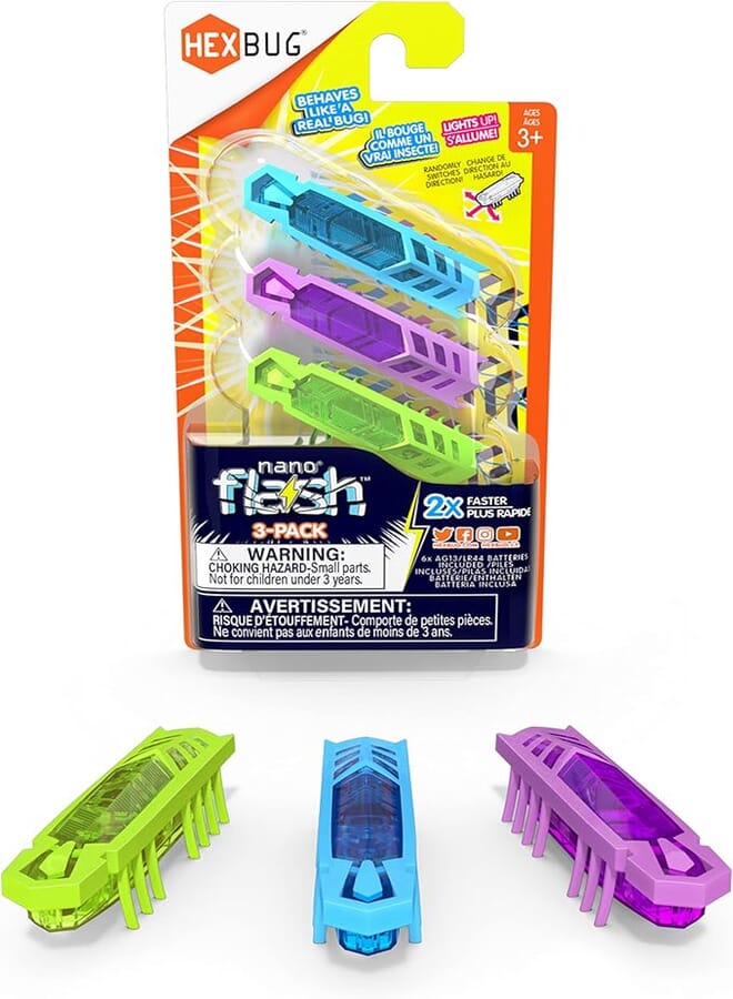 Hexbug HEXBUG HEX NNO FlashNanoTriplePk CDU GML6pkSLD 