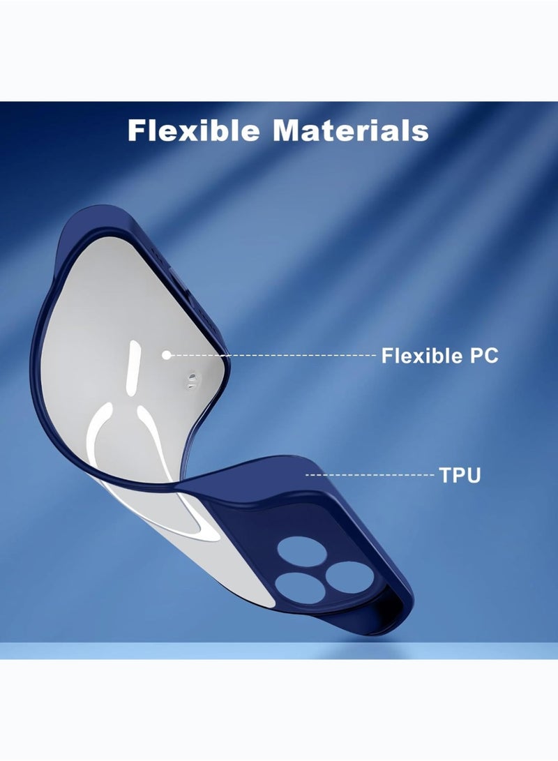 iPhone 17 Pro Magnetic Case Cover,Clear Matte Ultra-Thin Bumper Frameless Borderless Design,Full Camera Protection for Women Men - Image 3