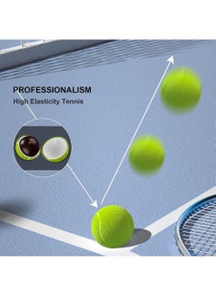 Rock Pow Set of 2 Kids Tennis Rackets Pre-Strung 8.6 Inch Light Kids Racquet Set for Beginner Boys and Girls with 1 Tennis Balls and Carry Bag  - Image 4