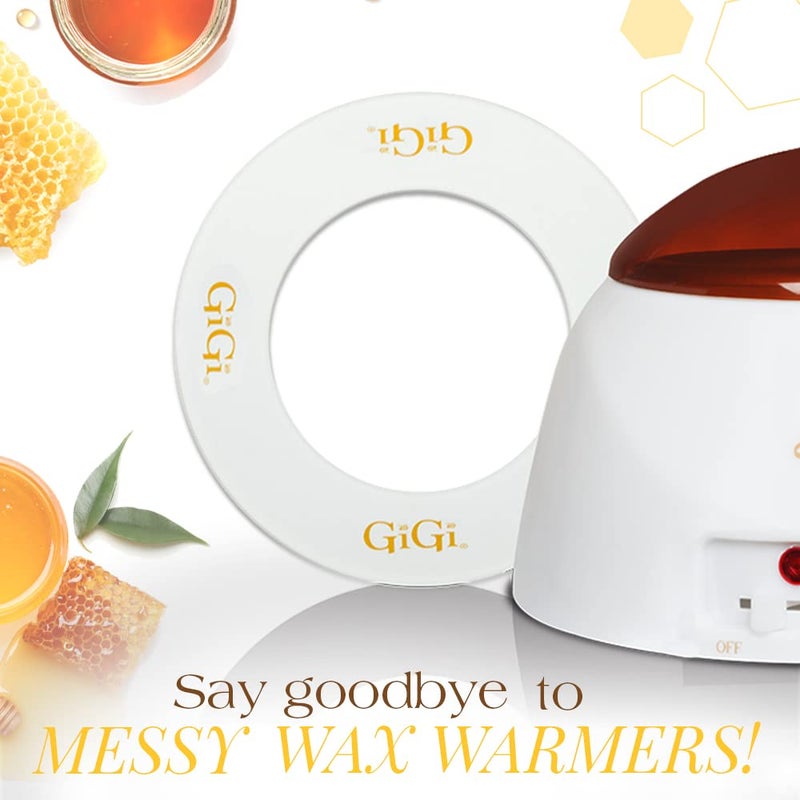 GiGi Wax Warmer Collars - Disposable Waxing Collars for 14 oz Wax Warmer - No Mess Hair Removal Protection - Easy Cleanup for Salon & At-Home Use, 20 Pcs. - Image 3