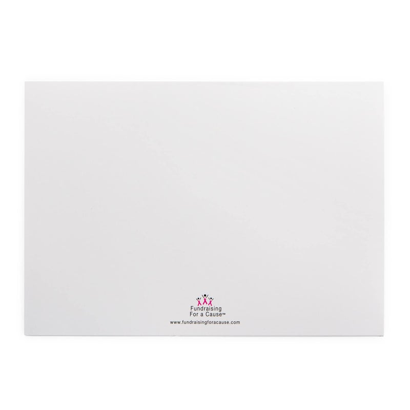 Fundraising For A Cause 12 Pink Ribbon Note Cards - Breast Cancer Thank You Cards with Envelopes - Image 5