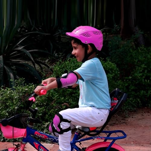 Koko Dragon Kids Skating & Cycling Helmet | Protective Gear for Boys & Girls (Pink, Medium 560 MM) - Image 3