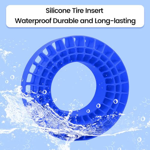 OGUNKE OGRC Silicone Rubber Tire Inserts Foam Fit 1.9 Wheel Tires 1/10 Crawler Accessories (Blue) - Image 4