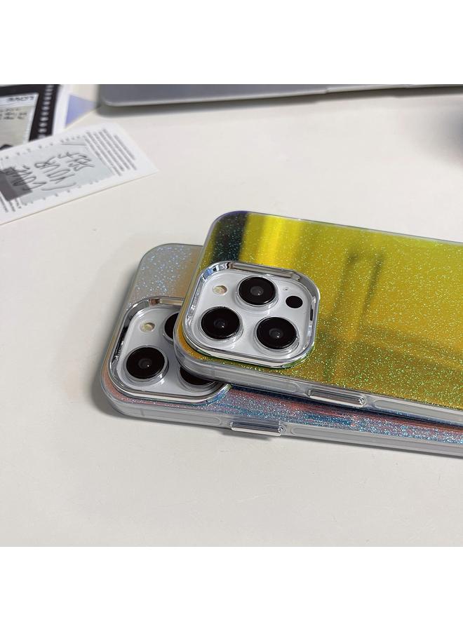 زبون جراب هاتف iPhone 13 بإطار مطلي بالكهرباء IMD لامع من مسحوق الهاتف - Image 4