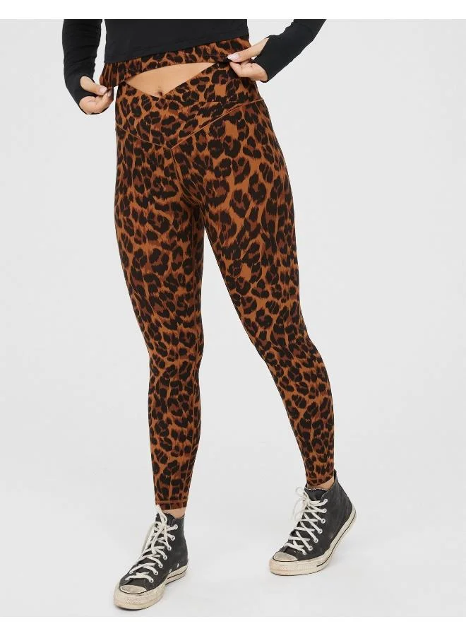 Aerie OFFLINE By Aerie Real High Waisted Crossover Leggings