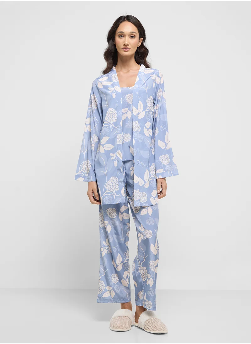 ايلا 3 Piece Pyajama Set