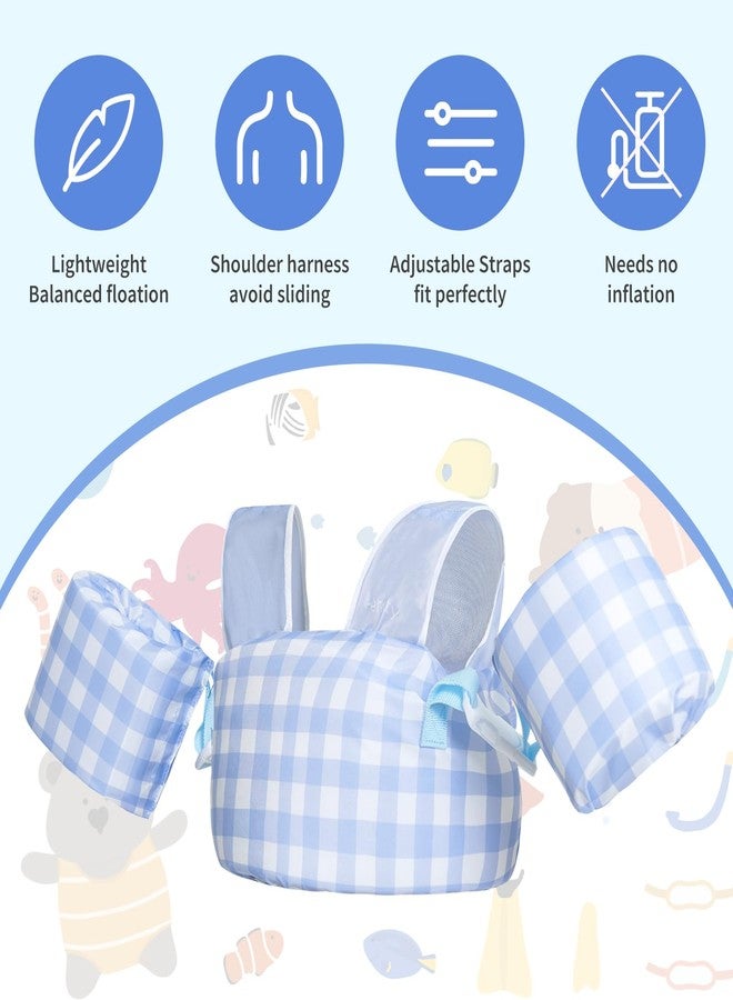 Zeraty Toddler Swim Vest for Kids, Toddler Floaties 2-3-4-5-6, Swim Jacket 25-30-50-66 lbs Detachable Pool Float Kids and Arm Floaties Water Wing Boys and Girls - Image 5