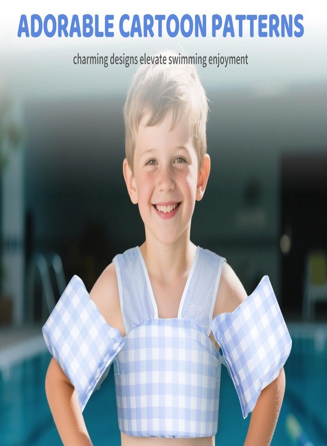 Zeraty Toddler Swim Vest for Kids, Toddler Floaties 2-3-4-5-6, Swim Jacket 25-30-50-66 lbs Detachable Pool Float Kids and Arm Floaties Water Wing Boys and Girls - Image 3