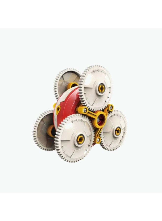 Pro'skit Pro’sKit GE-635 6-in-1 Gyroscope Science Kit – DIY STEM Physics Toy to Build 6 Gyro Robots for Kids 8+ (43 Pieces) - Image 3