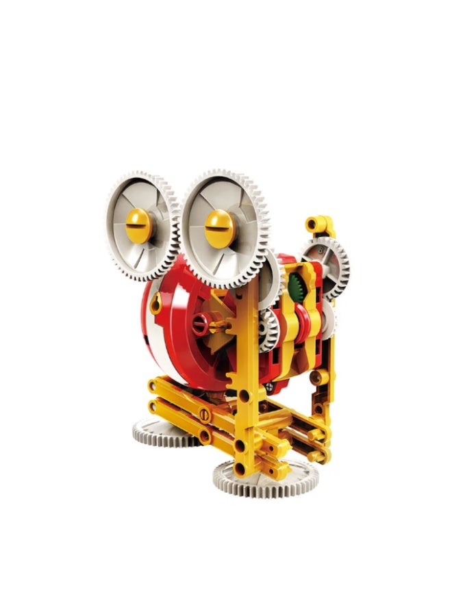 Pro'skit Pro’sKit GE-635 6-in-1 Gyroscope Science Kit – DIY STEM Physics Toy to Build 6 Gyro Robots for Kids 8+ (43 Pieces) - Image 4