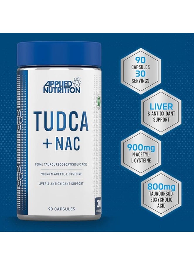 Applied Nutrition Tudca and Nac Liver and Antioxidant Support 30 Servings - Image 2