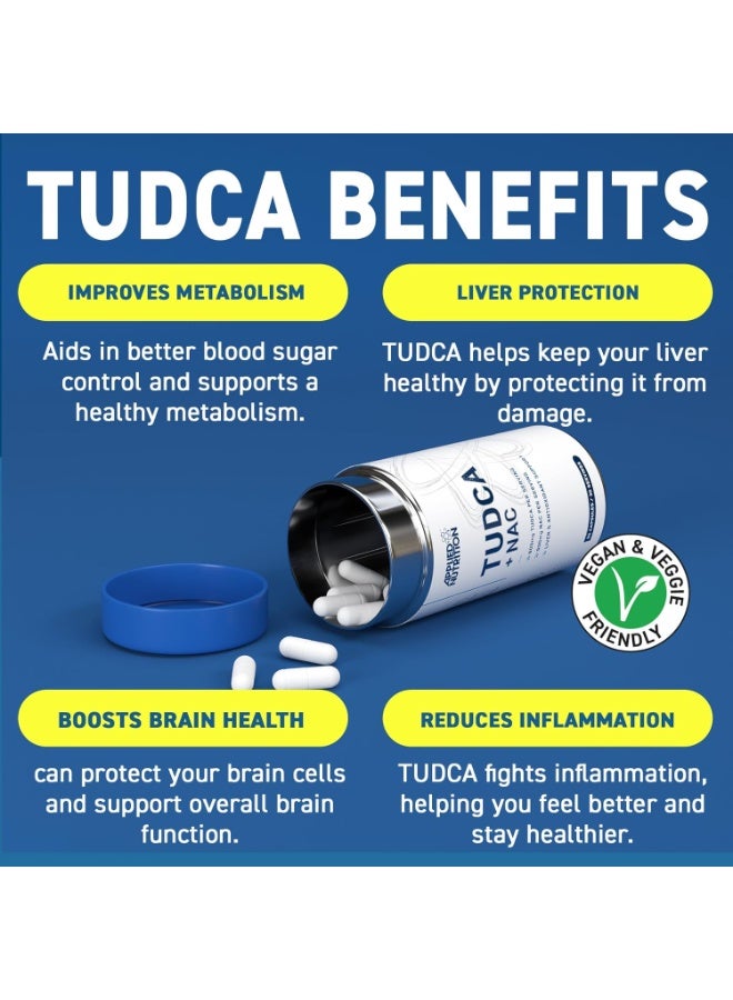 Applied Nutrition Tudca and Nac Liver and Antioxidant Support - 90 Capsule,  30 Servings - Image 3