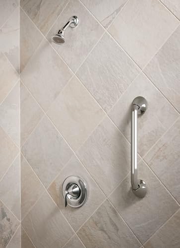 Moen YG2818CH Bathroom Safety 18-Inch Stainless Steel Transitional Bathroom Grab Bar, Chrome - Image 5