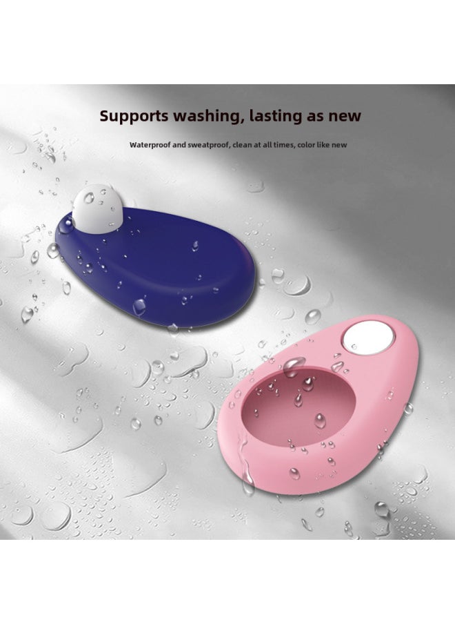 Generic - Applicable Apple Airtag Locator Protective Case Anti-loss Device Apple Tracker Silicone Protective Case-Color:fluorescent Blue Protective Sleeve Magnet Opp - Image 1