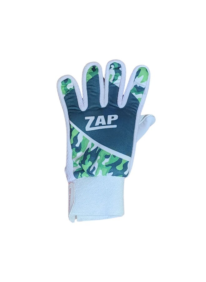 ZAP قفازات زاب للتنس والكريكيت للبالغين باللون الأخضر - Image 2