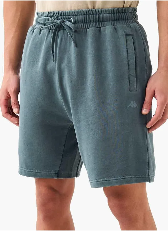كابا Kappa Textured Shorts with Drawstring Closure and Pockets