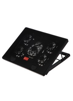 ProOne ProOne PCP54 RGB Laptop Cooling Pad - Gaming Notebook Cooler with 5 Quiet Fans, 6 Adjustable Heights, LED Light, Anti-Skid Design, for 10-17.3 Inch Laptops - Desk and Lap Use  - Image 5