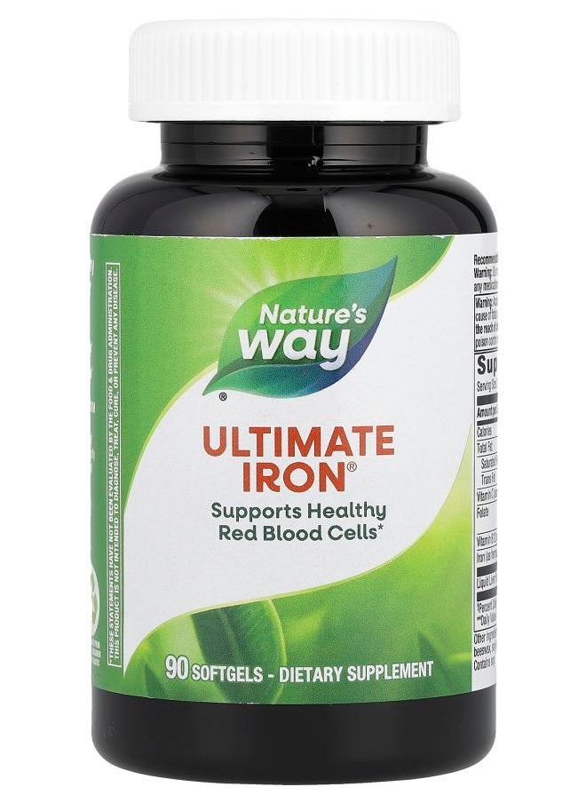 Nature's Ultimate Iron® 90 Softgels 